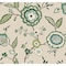 York Wallcoverings Dahlia Blooms Green and Beige Wallpaper GO8233 - alternate 1