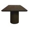 Homeroots 96" Dark Brown Solid Wood Double Pedestal Base Dining Table 611872 - alternate 8