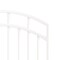 Nuvo Iron 45-in W x 56-in H Glossy Wht Benitoite Gate Arched 48-in W Opening SC Hardware W/Dbl Side Handle IBGA4556GW - alternate 8