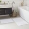 Arkwright Home Cotton 2pc Bath Mat Set 17x24/20x32 White - Case of 4 Sets, 4PK HH-BM-2PK-WH - alternate 7