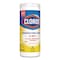 Clorox Disinfecting Wipes, Bleach Free Cleaning Wipes, 1-Ply, 7 x 8, Crisp Lemon, White, 35 Wipes, 12PK 01594CT - alternate 9