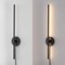 Jonathan Y Anton 27.3 in. 1-Light Modern Minimalist Iron Adjustable Bar Integrated LED Plug-In Sconce, Black JYL7136A - alternate 9
