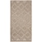 Homeroots 2' X 4' Natural And Beige Geometric Indoor Outdoor Area Rug 573847 - alternate 1