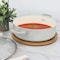 Martha Stewart Everyday Rexford 5 Quart Ceramic Nonstick Aluminum Everyday Pan with Lid in Linen 141017.02 - alternate 6