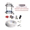 Henco Infloor radiant heating set - PEX-AL-PEX + stainless steel manifold - 570 - 850 sqft 806375 - alternate 1