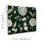 York Wallcoverings Dahlia Blooms Green and Blue Metallic Wallpaper GO8236 - alternate 5