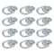 Mytee Products 11/2 in Heavy Duty Bolt-On D Ring w/ Mounting Brackets 4,000 # WLL Anchor, 12PK D-Ring12-BOx12 - alternate 1