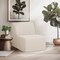 Deko Living Beige Compressed Foam Armless Sectional Sofa Chair CIF50217ACH - alternate 1