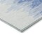 Homeroots 9' X 12' Navy Blue And Ivory Abstract Washable Indoor Outdoor Area Rug 601228 - alternate 8
