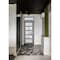 Vdomdoors Front Exterior Prehung FiberGlass Door Frosted Glass / Manux 8002 Grey Ash / Transom Window / Offic MANUX8002EXD-SS-W36 x H80+14-RH - alternate 3