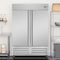 Koolmore 54 in. Commercial Two-Door Convertible Reach-In Refrigerator/Freezer with 49 Cu. Ft. Capacity KM-RIC-2DSS - alternate 9
