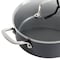 Martha Stewart 10 Piece Aluminum Nonstick Enamel Cookware Set in Gray with Lids 128940.1 - alternate 6