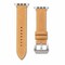 Elegani Band Compatible with Apple Watch 41mm, Light Brown, Silver, Black, Yellow Gold, Rose Gold Buckle LSCHPAM-LBRN-41 - alternate 1