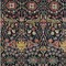 Homeroots 3' X 5' Black Red And Gold Floral Washable Indoor Outdoor Area Rug 604635 - alternate 7