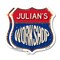 Signmission Julian's Workshop, 6 inch X 6 inch, Plastic Sign, 2PK SHI-P-2PACK-6-489-JULIAN - alternate 1