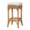 Bali & Pari Muy Bohemian Scallop Honey Rattan Bar Stool 252-13664-ZORO - alternate 1