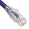 Sanoxy 7ft Cat 6 550 MHz UTP Ethernet Network Patch Cable W/ Clear Snagless Boot, Purple SNX-CBL-LDR-C6117-6007 - alternate 2