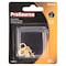 Prosource Cup Hook, 9/32 in Opening, 2.5 mm Thread, 15/16 in L, Brass, Brass LR-382-PS - alternate 3