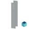 Siemens ALPHA Universal modular distribution board Side panels H=2000 D=400 8GK9200-8KK05 - alternate 2
