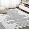 Jonathan Y Zolak Berber Stripe Geometric Ivory/Black 3 ft. x 5 ft. Indoor/Outdoor Area Rug SMB124D-3 - alternate 6