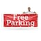 Signmission Free parking, 48 Inch x 120 Inch, Vinyl Banner B-120-30643 - alternate 4