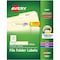 Avery TrueBlock File Folder Labels, 2/, PK1500 5966 - alternate 1