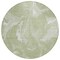 Homeroots 8' Artichoke Green Fern Green And Ivory Round Abstract Washable Indoor Outdoor Area Rug 587460 - alternate 7