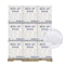 Supremeplus New White Knit T-Shirt Cleaning Rags, 675 lbs. Pallet, 27x 25 lbs. Boxes, 27PK SP-1339 - alternate 1