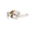 Global Door Controls GLC Series Light-Duty Commercial/Residential Cylindrical Lever, Grade 3 Storeroom in Brushed Chrome GLC-5180L-626 - alternate 9