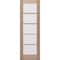 Doornmore G105, 33.75" x 98" ( 32" Door) Left Hand, Mahogany SDL 5 Lite Exterior Door G105-SW-3296_1_LI - alternate 1