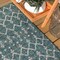 Jonathan Y Ourika Moroccan Geometric Textured Weave Teal/Gray 2 ft. x 10 ft. Indoor/Outdoor Runner Rug SMB108C-210 - alternate 6