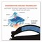 Ergodyne Chill-Its 6700CT Cooling Bandana PVA Tie Headband, One Size Fits Most, Black 12565 - alternate 6