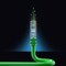 Maximm 0.6ft Cat6 Round LAN Patch Cable, 5PK, Green, 5PK CAT6.6FT5PKGreen - alternate 7