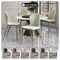 Leisuremod Mosaic Collection Modern Dining Chair in Light Grey, 2PK MC44LGR2 - alternate 10