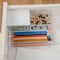 Martha Stewart Brody Clear Plastic Storage Organizer Bins W/ White Engineered Wood Lids, SM-x2/MED-x1 BE-PB3316-WD-3-CL-WH-MS - alternate 8