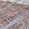 Homeroots 10' X 14' Chocolate Gray And Charcoal Abstract Washable Indoor Outdoor Area Rug 587583 - alternate 6