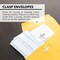 Bazic Products Clasp Envelope, 6" x 9", Box of 100, 100PK 8243 - alternate 4