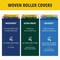 Purdy White Dove 9'' x 1/4'' Woven Fabric Roller Cover 144662091 - alternate 8
