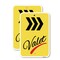 Signmission Valet Right Arrow 3, 12'' X 18'' 2 Signs, Heavy Gauge Aluminum, 2PK A-1218-2PACK-22744 - alternate 1