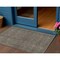 Homeroots 3' X 5' Taupe Denim Blue And Olive Green Striped Washable Indoor Outdoor Area Rug 615095 - alternate 1