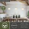Vaxcel Huntley Mini Pendant Light, Natural Brass, White Schoolhouse Glass, 10-In. Wide P0464 - alternate 9