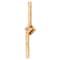 Cwi Lighting Contour Integrated LED 33in Brass Vanity Light with Handcrafted Glass 1724W33-2-624 - alternate 1