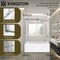 Kingston Brass 60" Acrylic Anti-Skid Alcove Right-Hand Drain Tub with Left Sliding Tub Door, White/Brushed Nickel KVTAP6032R22C8 - alternate 7