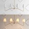 Jonathan Y Signe 47.5" 4-Light Classic Minimalist Iron Linear LED Pendant, Gold Painting JYL7913A - alternate 9