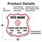 Signmission Pets Inside Shield Sign Alert Please Sav, 18 Inch X 18 Inch, Plastic Sign SHI-P-18-429 - alternate 6