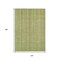 Homeroots 10' X 14' Artichoke Green Fern Green And Gold Striped Washable Indoor Outdoor Area Rug 616399 - alternate 7