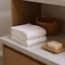 Homeroots Ivory Cotton 36" X 72" Quick Dry Terry Cloth Bath Sheet 700328 - alternate 4