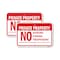 Signmission Private Property No Hunting Hiking Offenders Will, 18'' X 24'' 2 Signs, Heavy Gauge Aluminum, 2PK A-1824-2PACK-24844 - alternate 1