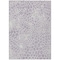 Homeroots 8' X 10' Lilac And Ivory Geometric Washable Indoor Outdoor Area Rug 595088 - alternate 9