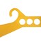 Nahanco Yellow Stockroom Rail Dividers w/ Curvy Body, 25PK BRDCY - alternate 4